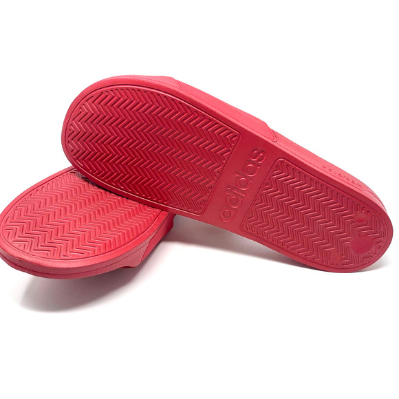 *Rare* Adidas Adilette Shower Slides Mens 13 Sports Sandals Slippers EE7039 Red - Picture 9 of 9